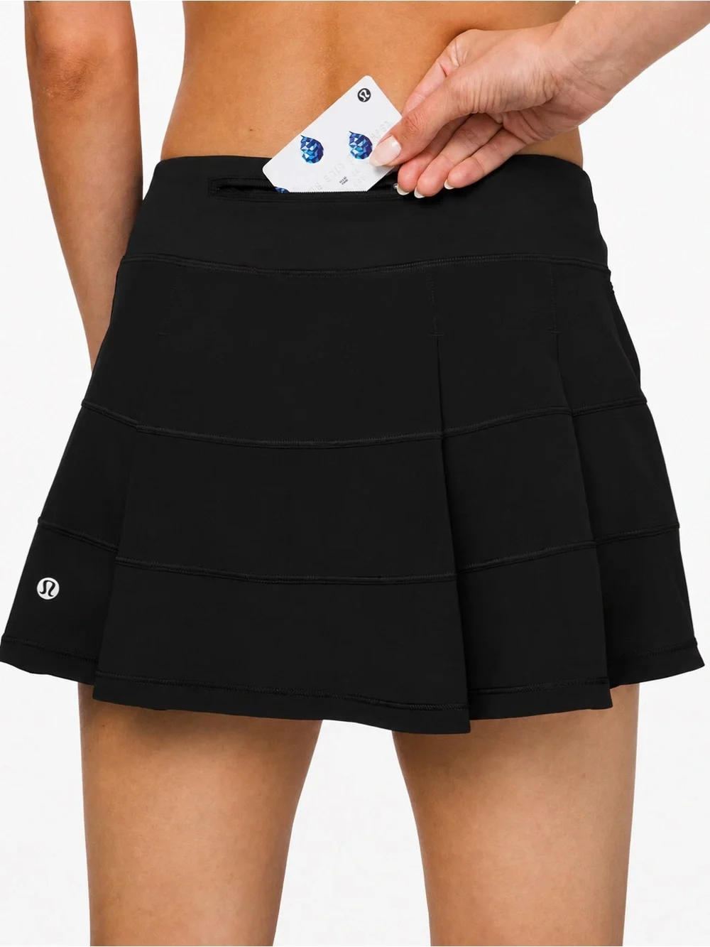 Lululemon – Skort – Pace Rival Skirt Regular 4-Way Stretch 13” – Black – Sz. 12